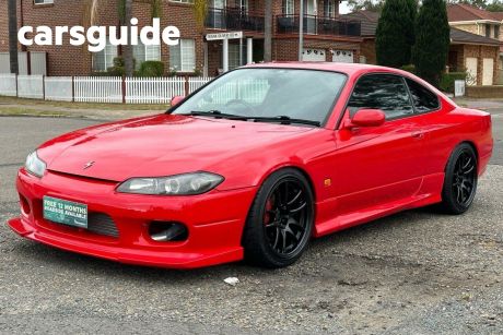 Red 1999 Nissan Silvia Coupe Spec S