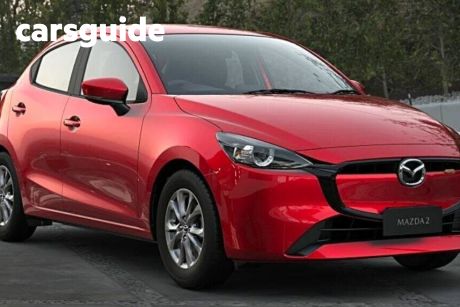 Red 2024 Mazda Mazda2 Hatchback G15 Pure