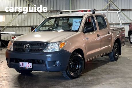 Brown 2005 Toyota Hilux Ute Tray Workmate 4x2