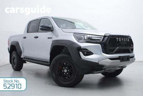 Silver 2023 Toyota Hilux Double Cab Pick Up GR-Sport (4X4)
