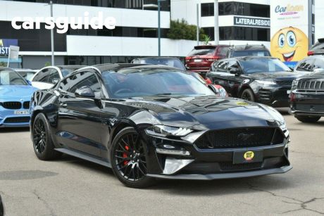 Black 2019 Ford Mustang Coupe Fastback GT 5.0 V8