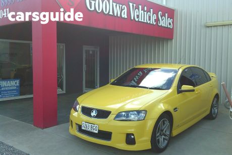Yellow 2012 Holden Commodore Sedan SV6