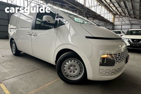 White 2021 Hyundai Staria Van Load 2S 2.2D Liftback