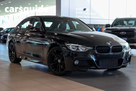 Black 2016 BMW 330I Sedan Luxury Line