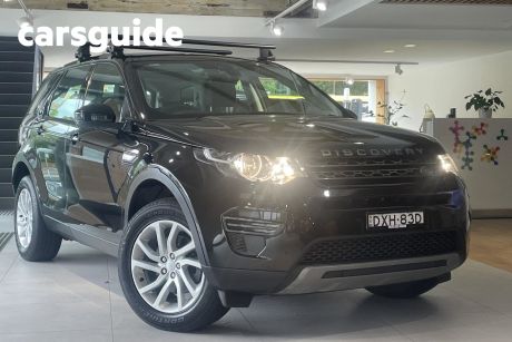 Black 2018 Land Rover Discovery Sport Wagon TD4 (110KW) SE 5 Seat