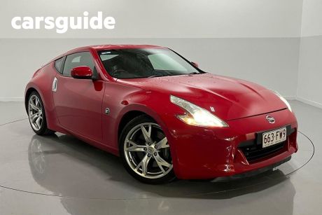 Red 2011 Nissan 370Z Coupe