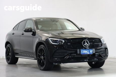 Black 2019 Mercedes-Benz GLC300 Coupe 4Matic