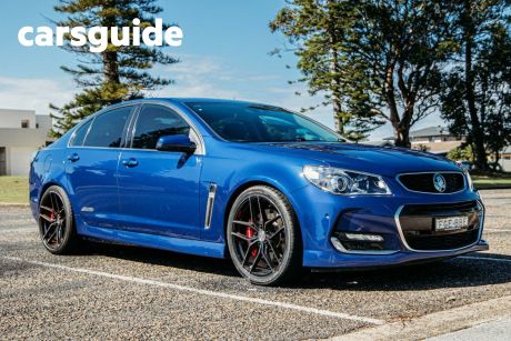Blue 2016 Holden Commodore Sedan SS-V Redline Reserve Edition