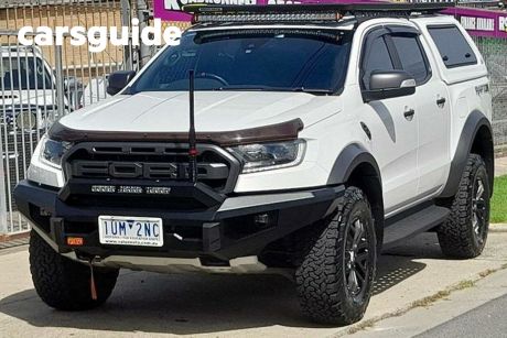 White 2019 Ford Ranger Double Cab Pick Up Raptor 2.0 (4X4)