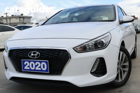 White 2020 Hyundai I30 Hatchback Active 1.6 Crdi