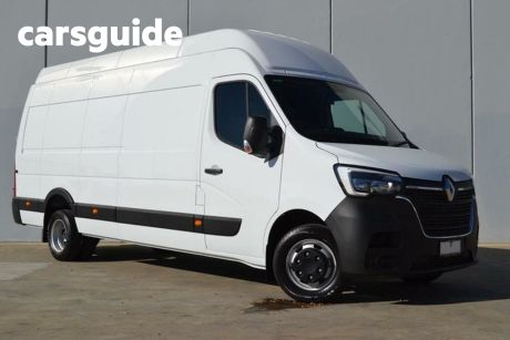 White 2023 Renault Master Commercial Pro High Roof ELWB RWD 120kW