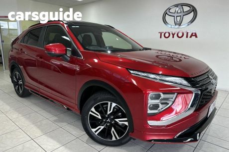Red 2021 Mitsubishi Eclipse Cross SUV Exceed AWD