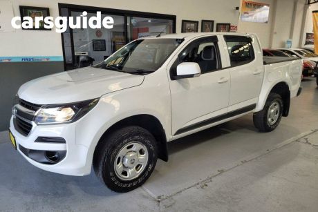 White 2020 Holden Colorado Ute Tray RG MY20 LS UTILITY DUAL CAB, 5 SEATS, 4 DOORS 2.8LTR TURBO D