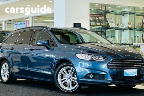 Blue 2019 Ford Mondeo Wagon Ambiente