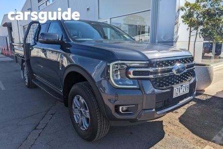Grey 2024 Ford Ranger Double Cab Pick Up XLT 3.0 (4X4)