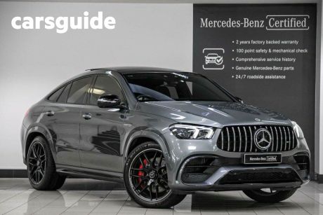 Grey 2022 Mercedes-Benz GLE63 Coupe S 4Matic+ (hybrid)