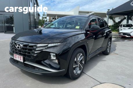 Black 2022 Hyundai Tucson Wagon Elite (awd)