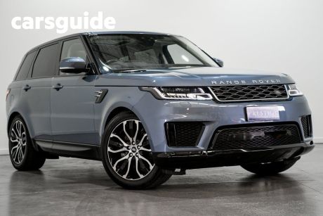 Blue 2018 Land Rover Range Rover Sport Wagon SDV6 HSE (225KW)