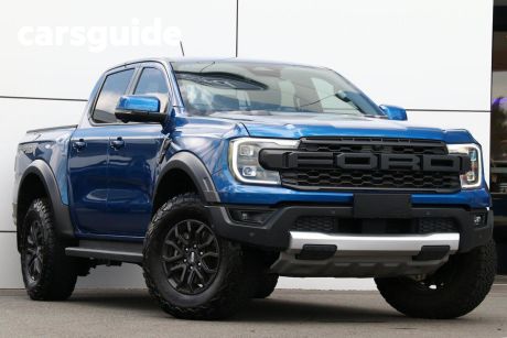 Blue 2022 Ford Ranger Double Cab Pick Up Raptor 3.0 (4X4)