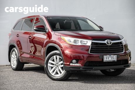 Red 2016 Toyota Kluger Wagon GX (4X2)