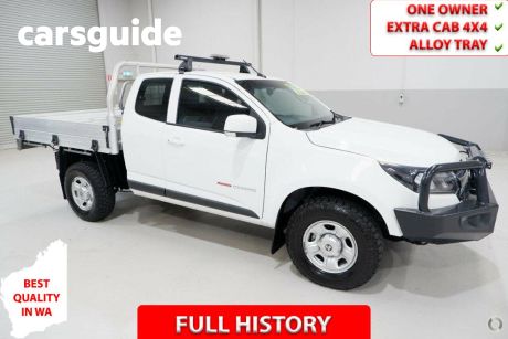 White 2019 Holden Colorado Space Cab Chassis LS (4X4) (5YR)