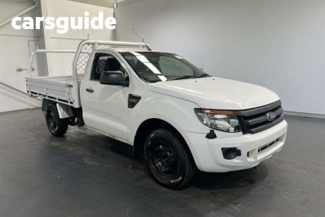 White 2014 Ford Ranger Cab Chassis XL 2.2 (4X2)