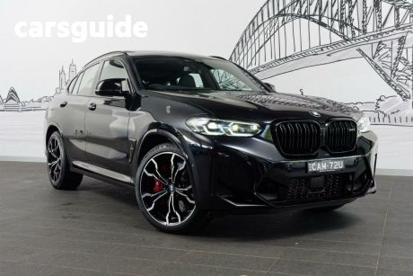 Black 2023 BMW X4 Coupe M Competition