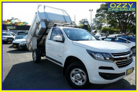 White 2017 Holden Colorado Cab Chassis LS (4X2)
