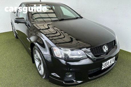 Black 2011 Holden Commodore Utility SS