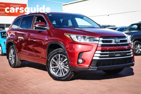 Red 2019 Toyota Kluger Wagon GXL (4X4)