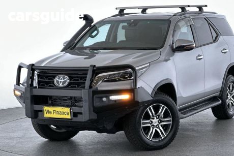 Silver 2021 Toyota Fortuner Wagon GXL