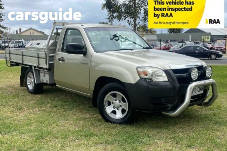 Gold 2007 Mazda BT-50 Cab Chassis B2500 DX