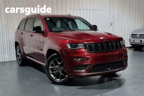 Red 2019 Jeep Grand Cherokee Wagon S-Limited