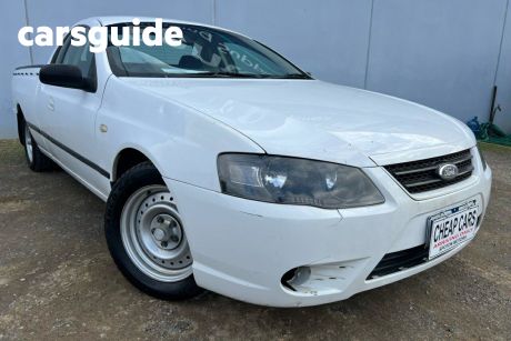 White 2007 Ford Falcon Cab Chassis XL
