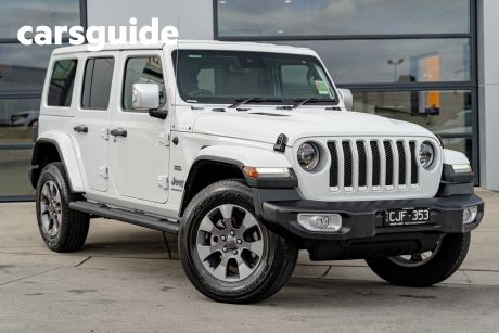 White 2023 Jeep Wrangler Unlimited Hardtop Overland (4X4)