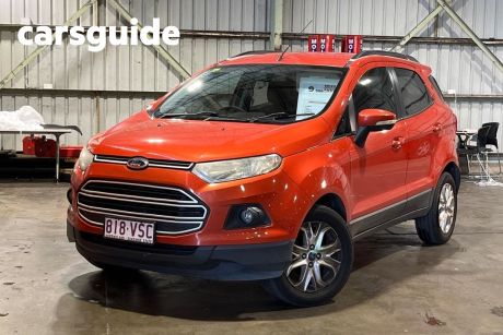 Red 2013 Ford Ecosport Wagon Trend PwrShift