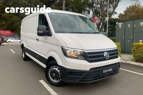 White 2023 Volkswagen Crafter Commercial 50 MWB TDI410
