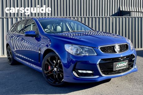 Blue 2016 Holden Commodore Sportswagon SS-V Redline Reserve Edition