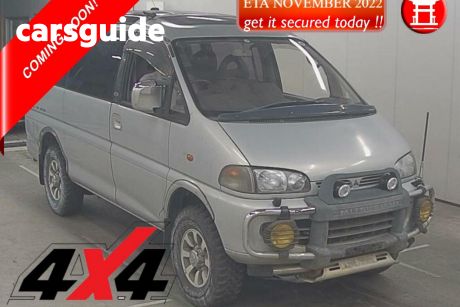 Silver 1995 Mitsubishi Delica Commercial 4WD Long Super Exceed