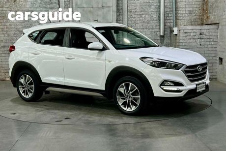 White 2018 Hyundai Tucson Wagon Active X (fwd)