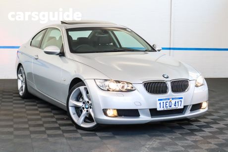 Silver 2009 BMW 325I Coupe