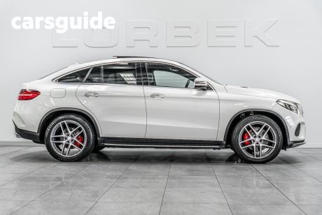 White 2016 Mercedes-Benz GLE Coupe 350 d