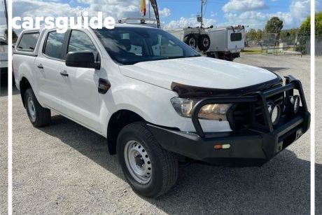White 2019 Ford Ranger Double Cab Pick Up XL 2.2 HI-Rider (4X2)