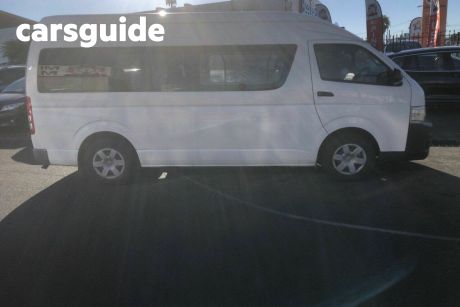 White 2013 Toyota HiAce Commercial Commuter