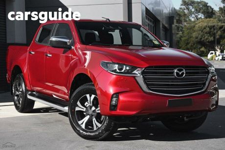 Red 2023 Mazda BT-50 Dual Cab Pick-up GT (4X4)