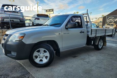 Silver 2008 Mazda BT-50 Cab Chassis B2500 DX