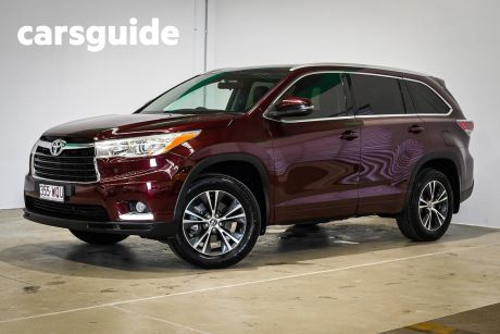 Red 2016 Toyota Kluger Wagon GXL (4X2)