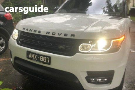 White 2017 Land Rover Range Rover Sport Wagon SDV8 HSE Dynamic