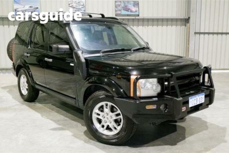 Black 2009 Land Rover Discovery 3 Wagon SE