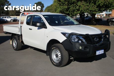 White 2020 Mazda BT-50 Freestyle Cab Chassis XT (4X2) (5YR)